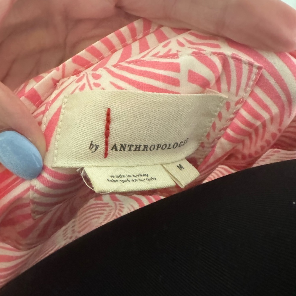 Anthropologie Pink Patterned Maxi Dress - Picture 7 of 7